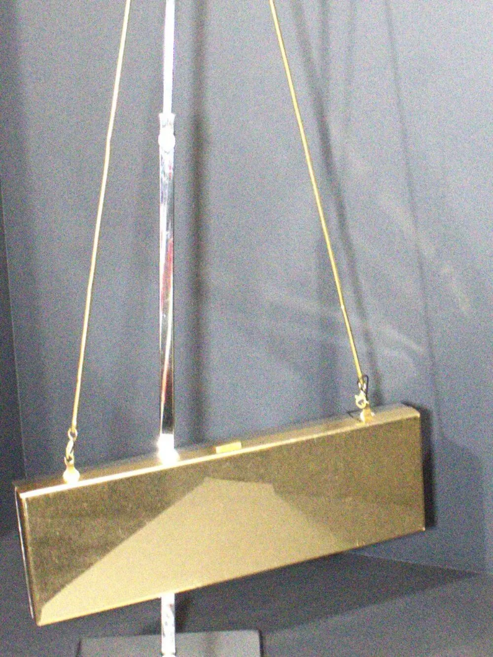 Zara Rigid Metallic Gold and Silver Clutch, Gold Strap inside. NWT